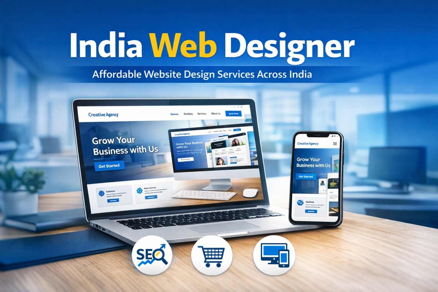 India Web Designer – Simple and Affordable Website Design Services in India