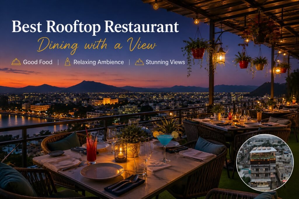 Rooftop Restaurant in Udaipur