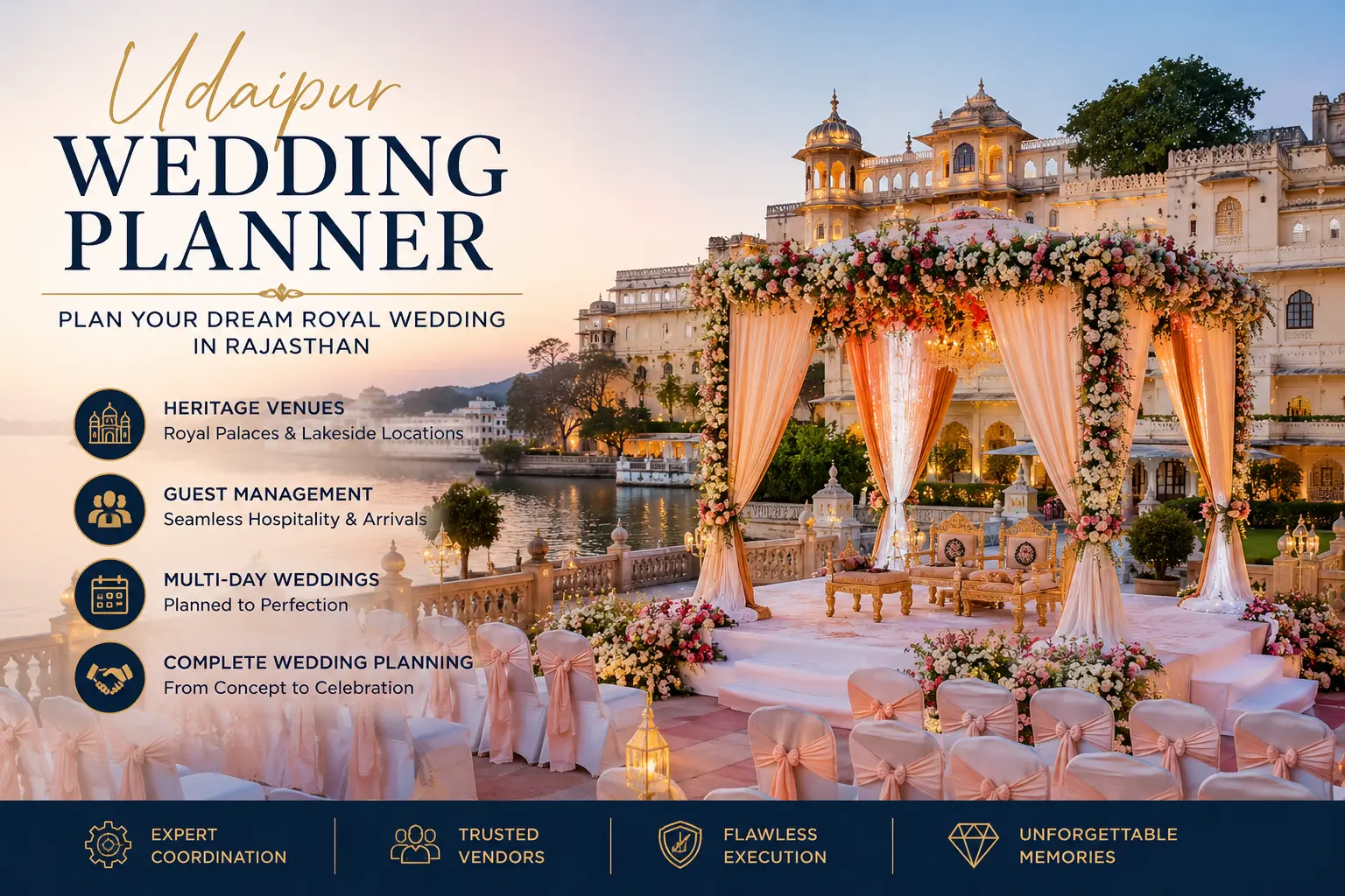 Udaipur Wedding Planner: Plan Your Dream Royal Wedding in Rajasthan