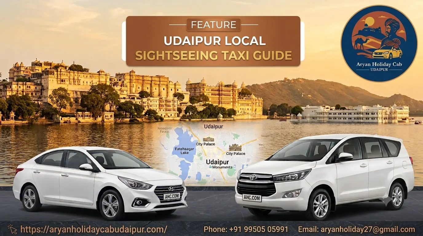 How to Choose the Best Local Taxi Service in Udaipur for City Sightseeing